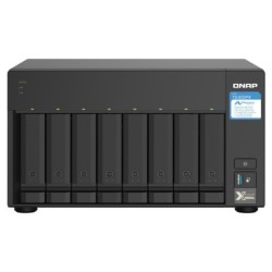 TS-832PX NAS Torre Annapurna Labs AL324 4 GB DDR4 0 TB QNAP Turbo System Aluminio  Negro
