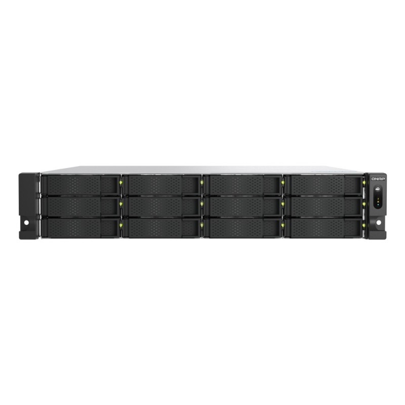TS-H1277AXU-RP NAS Bastidor (2U) AMD Ryzen™ 5 16 GB DDR5 0 TB QuTS hero Negro