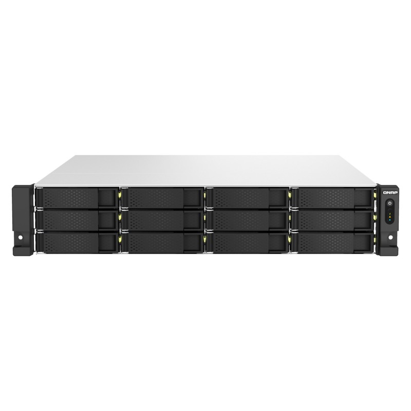 TS-H1887XU-RP NAS Bastidor (2U) Intel Xeon E E-2336 32 GB DDR4 0 TB QuTS hero Negro  Blanco
