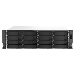 TS-H2287XU-RP NAS Bastidor (3U) Intel Xeon E E-2378 64 GB DDR4 0 TB QuTS hero Negro  Blanco