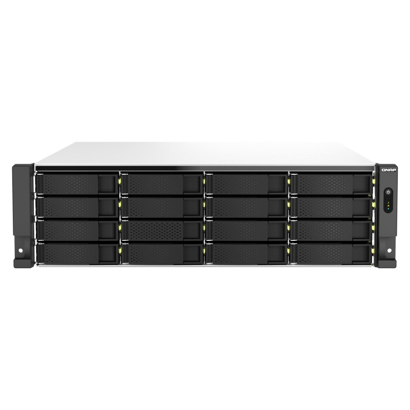 TS-H2287XU-RP NAS Bastidor (3U) Intel Xeon E E-2378 64 GB DDR4 0 TB QuTS hero Negro  Blanco