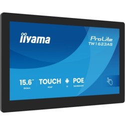 TW1623AS-B3P pantalla para PC 39 6 cm (15.6") 1920 x 1080 Pixeles Full HD LED Pantalla táctil Negro