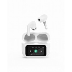 GMB Audio TWS-LCD-ANC-01-W auricular y casco Auriculares Inalámbrico Dentro de oído Llamadas/Música USB Tipo C Bluetooth Blan