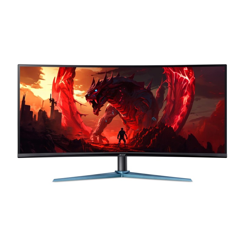 Nitro ED0 ED340CU J0 pantalla para PC 86 4 cm (34") 3440 x 1440 Pixeles UltraWide Quad HD LCD Negro  Azul