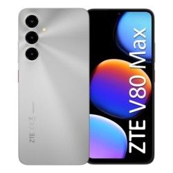 V80 Max 17 5 cm (6.9") Ranura híbrida Dual SIM Android 16.0 4G USB Tipo C 12 GB 128 GB 6000 mAh Plata
