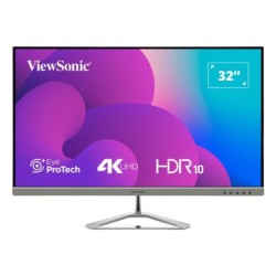 VX3276-4K-MHD-2 pantalla para PC 81 3 cm (32") 3840 x 2160 Pixeles 4K Ultra HD LCD Negro  Plata