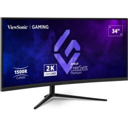 VX3418C-2K pantalla para PC 86 4 cm (34") 3440 x 1440 Pixeles UltraWide Quad HD Negro