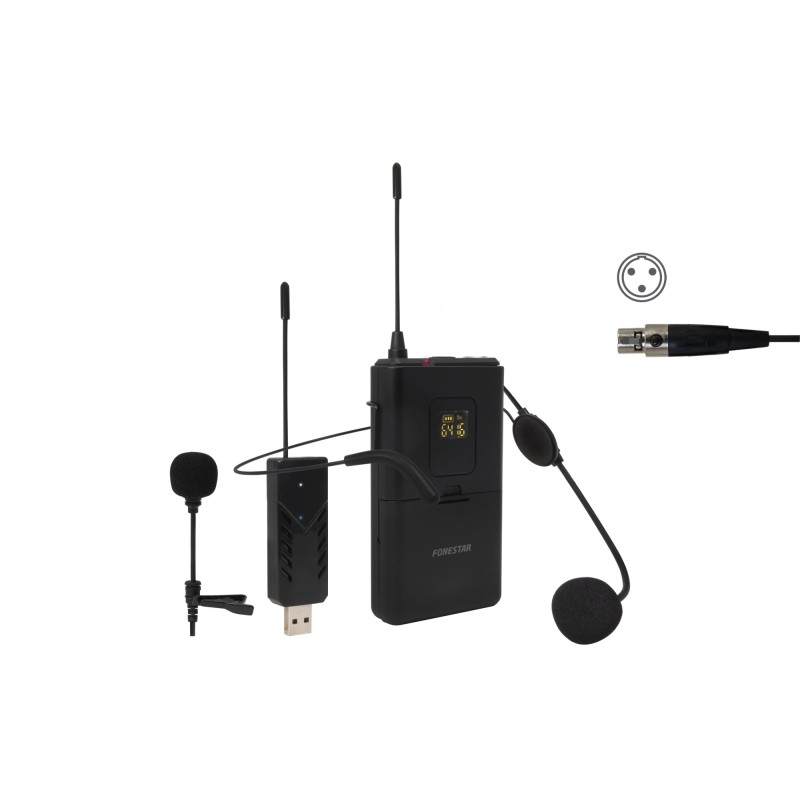 WI-MIC amplificador de antena para micrófono inalámbrico