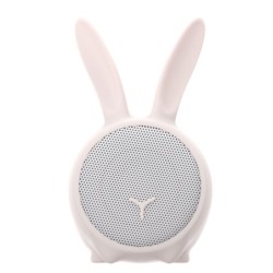 WSRABBIT altavoz portátil o de fiesta Altavoz para fiestas Blanco 3 W