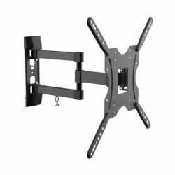 Soporte ECO giratorio  inclinable para monitor/TV 30kg (3 Pivotes) de 32-55  Negro