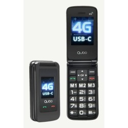 X-247 4G teléfono móvil 7 11 cm (2.8") Negro