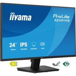 ProLite X2491HS-B1 pantalla para PC 60 5 cm (23.8") 1920 x 1080 Pixeles Full HD LCD Negro