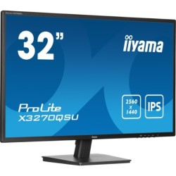 ProLite X3270QSU-B1 pantalla para PC 80 cm (31.5") 2560 x 1440 Pixeles Wide Quad HD LED Negro