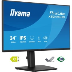 ProLite XB2491HS-B1 pantalla para PC 60 5 cm (23.8") 1920 x 1080 Pixeles Full HD LCD Negro