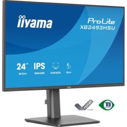 ProLite XB2493HSU-B1 pantalla para PC 60 5 cm (23.8") 1920 x 1080 Pixeles Full HD LED Negro