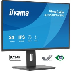 ProLite XB2497HSN-B1 pantalla para PC 60 5 cm (23.8") 1920 x 1080 Pixeles Full HD LED Negro