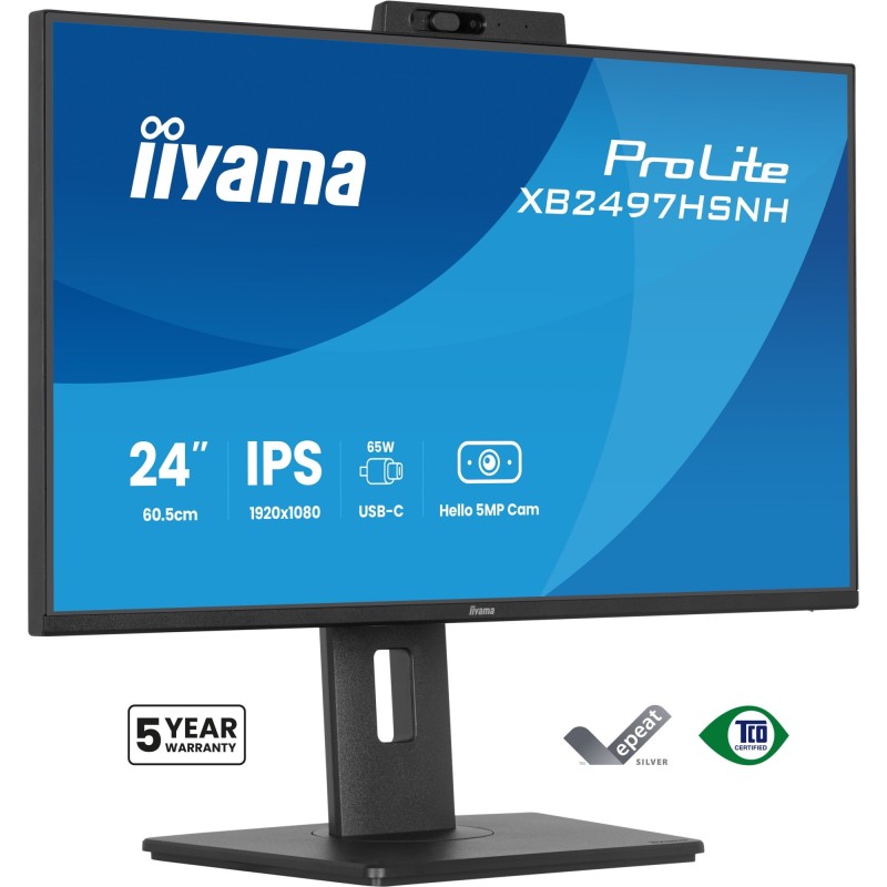 ProLite XB2497HSNH-B1 pantalla para PC 60 5 cm (23.8") 1920 x 1080 Pixeles Full HD LED Negro