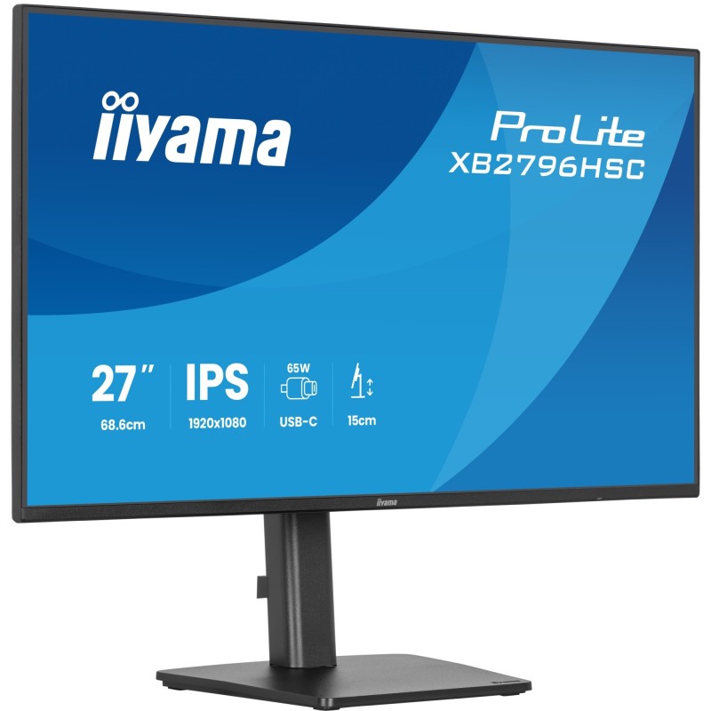 ProLite XB2796HSC-B1 pantalla para PC 68 6 cm (27") 1920 x 1080 Pixeles Full HD LED Negro
