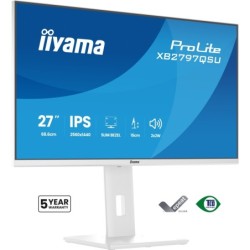 ProLite XB2797QSU-W1 pantalla para PC 68 6 cm (27") 2560 x 1440 Pixeles Quad HD LED Blanco