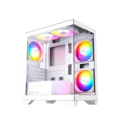 TITANIUM VIEW LITE Cristal Templado  6x Ventiladores A-RGB de 120 mm  PWM  Controlador Integrado  Diseño Panorámico 2D  Tipo 