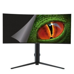 XGM34UW LED display 86 4 cm (34") 3440 x 1440 Pixeles UltraWide Quad HD Negro  Rojo