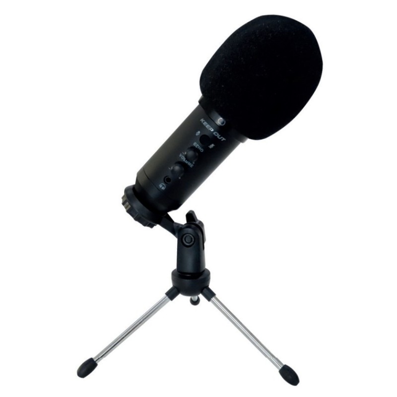 XMICPRO200 micrófono Negro Micrófono de superficie para mesa