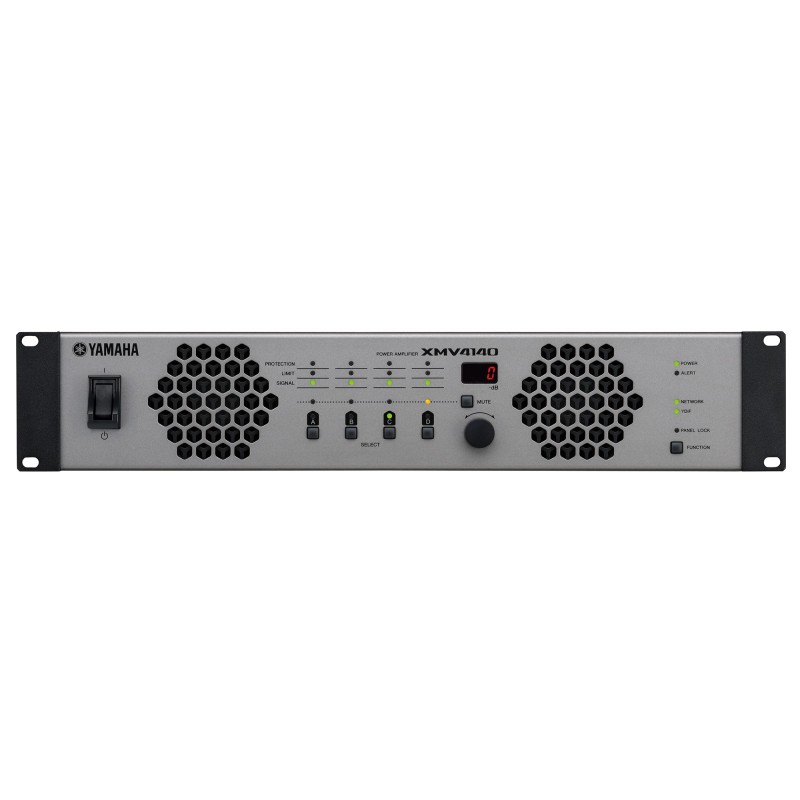 XMV4140 amplificador de audio Rendimiento/fase Negro  Gris