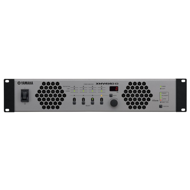 XMV4280-D amplificador de audio Rendimiento/fase Negro  Gris