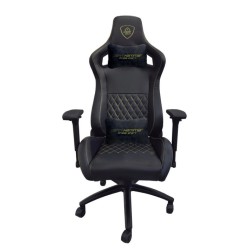 XSPROHAMMER Silla para videojuegos universal Asiento acolchado Negro  Verde