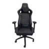 XSPROHAMMER Silla para videojuegos universal Asiento acolchado Negro  Verde