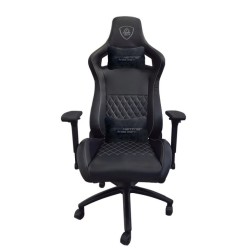 XSPROHAMMER Silla para videojuegos universal Asiento acolchado Negro  Gris