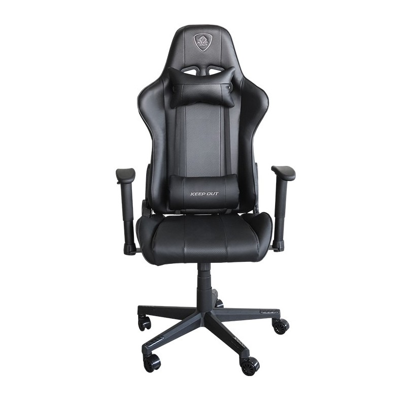 XSPRO-RACING Silla para videojuegos universal Asiento acolchado Negro
