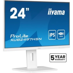ProLite XUB2497HSN-W2 pantalla para PC 60 5 cm (23.8") 1920 x 1080 Pixeles Full HD LED Blanco