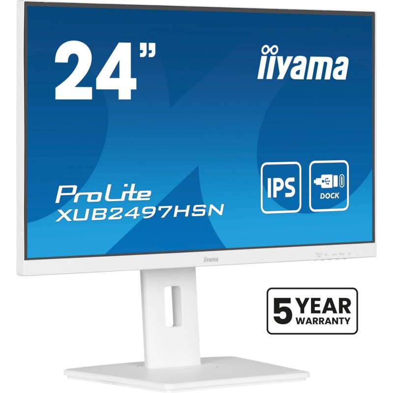 ProLite XUB2497HSN-W2 pantalla para PC 60 5 cm (23.8") 1920 x 1080 Pixeles Full HD LED Blanco