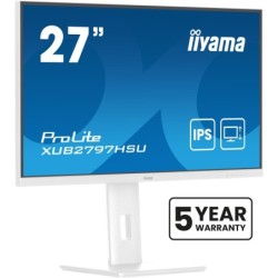 ProLite XUB2797HSU-W2 pantalla para PC 68 6 cm (27") 1920 x 1080 Pixeles Full HD LED Blanco