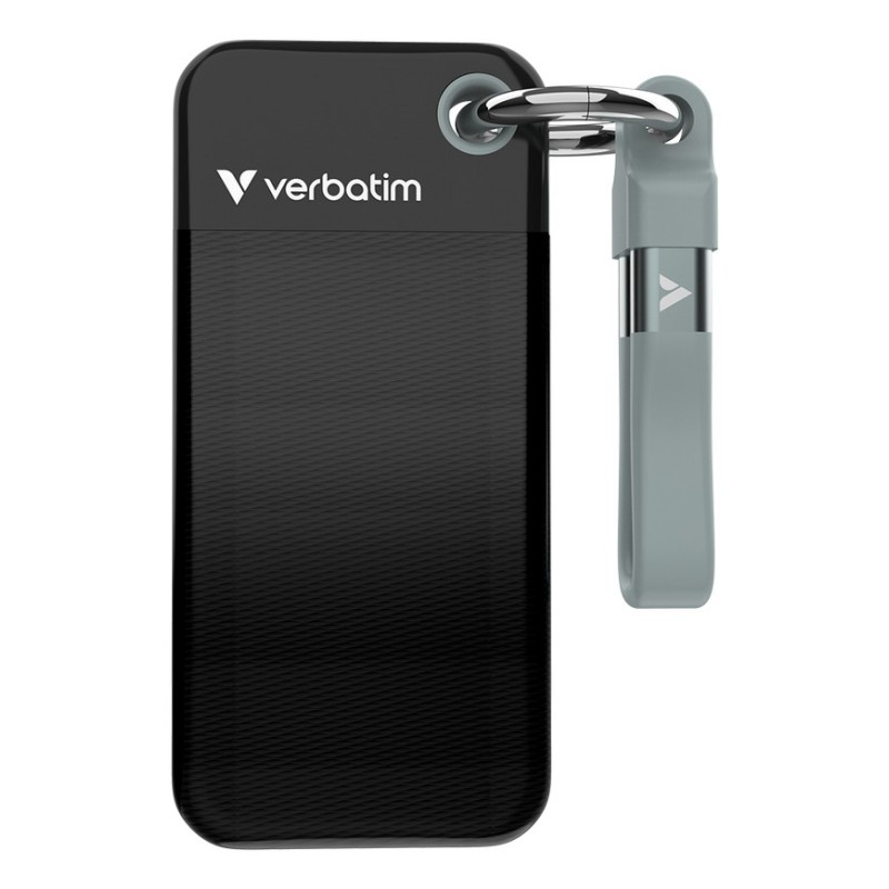 Pocket SSD 512 GB USB Tipo C 3.2 Gen 2 (3.1 Gen 2) Negro  Gris