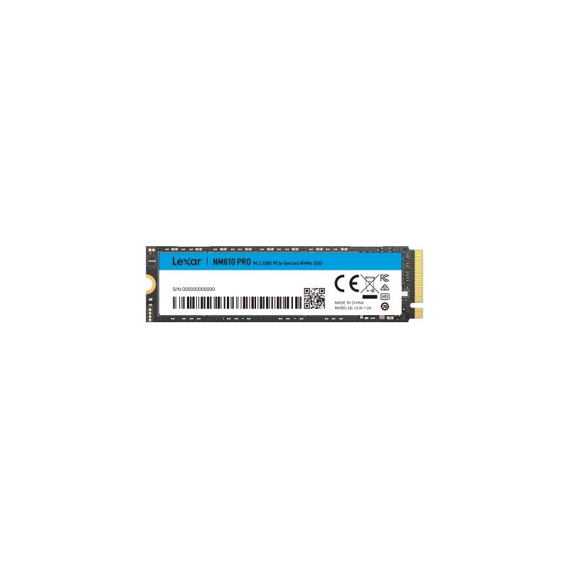 NM610 PRO M.2 500 GB PCI Express 3.0 NVMe