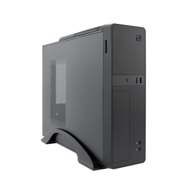 CAJA MATX SLIM T310 USB-C 3.2 GEN1 + MULTILECTOR SD FTE.B500GR-S 500W