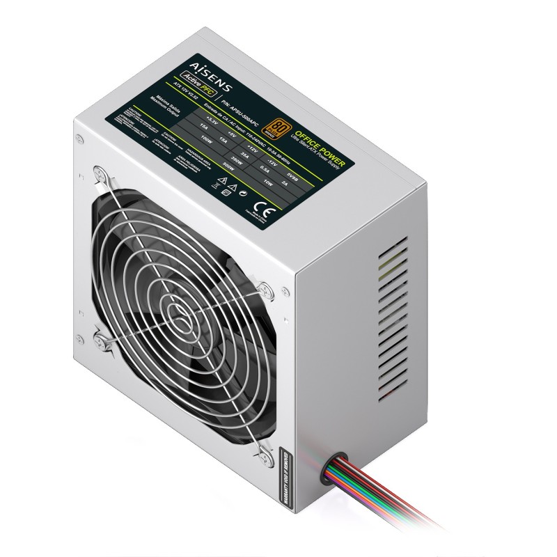 APSU-500APC unidad de fuente de alimentacin 500 W 20+4 pin ATX ATX Blanco