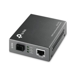MC112CS convertidor de medio 1000 Mbit/s 1550 nm Negro
