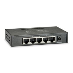 GEU-0523 switch No administrado Gigabit Ethernet (10/100/1000) Negro