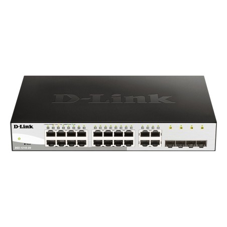 DGS-1210-20 switch Gestionado L2 Gigabit Ethernet (10/100/1000) 1U Negro