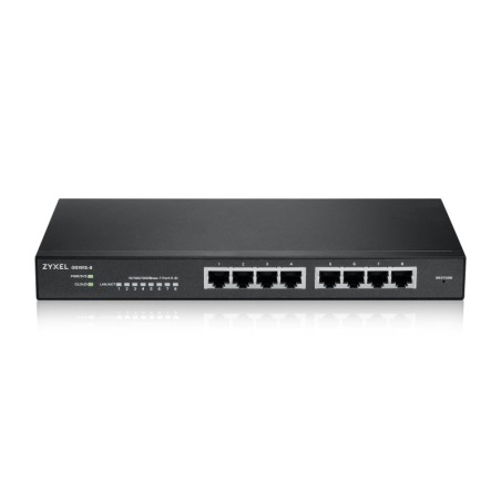 GS1915-8 Gestionado L2 Gigabit Ethernet (10/100/1000) Negro