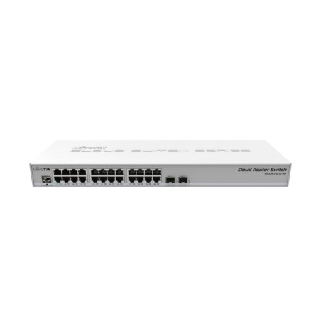 CRS326-24G-2S+RM switch Gestionado L2 Gigabit Ethernet (10/100/1000) Gris