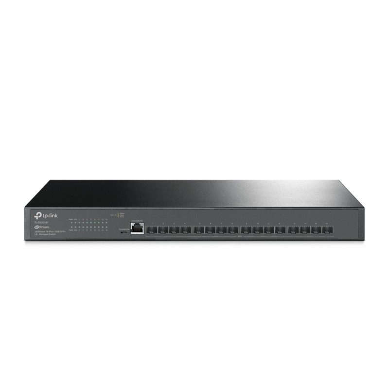 JetStream TL-SX3016F switch Gestionado L2+/L3 Negro