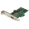 Tarjeta PCI Express Adaptadora de Red Gigabit con 1 Puerto SFP Abierto - NIC Ethernet PCI-E de Fibra