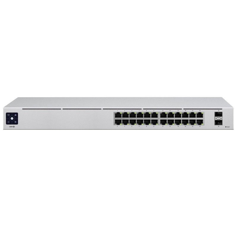 UniFi USW-24 switch Gestionado L2 Gigabit Ethernet (10/100/1000) Plata