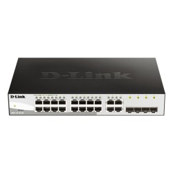 DGS-1210-20 Gestionado L2 Gigabit Ethernet (10/100/1000) 1U Negro