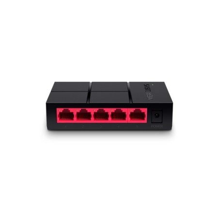 MS105G switch No administrado Gigabit Ethernet (10/100/1000) Negro