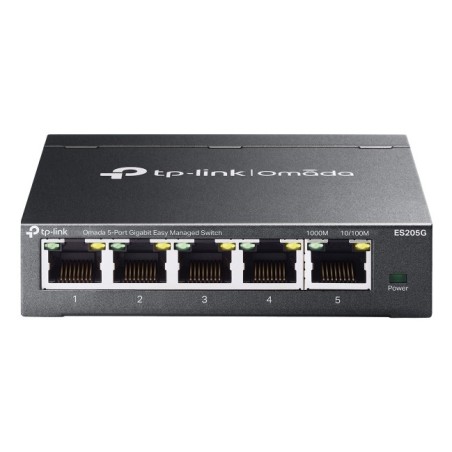 Omada ES205G switch Gestionado Gigabit Ethernet (10/100/1000) Negro